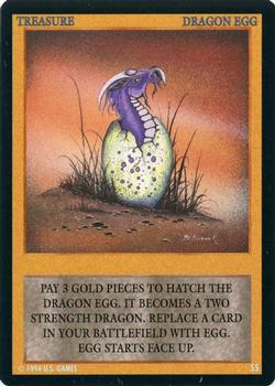 1995 U.S. Games Wyvern Premiere Limited #55 Dragon Egg Front