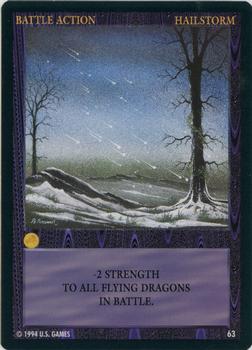 1995 U.S. Games Wyvern Premiere Limited #63 Hailstorm Front