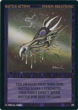 1995 U.S. Games Wyvern Premiere Limited #69 Poison Breathing Front