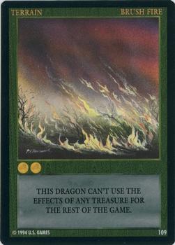 1995 U.S. Games Wyvern Premiere Limited #109 Brush Fire Front