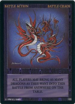 1995 U.S. Games Wyvern Premiere Limited #133 Battle Chaos Front
