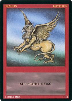1995 U.S. Games Wyvern Limited #13 Gryphon Front