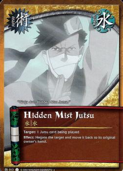 2006 Naruto Series 1: The Path to Hokage #PTHJ-013 Hidden Mist Jutsu Front