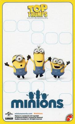 2015 Top Trumps Minions #NNO Title Card Front