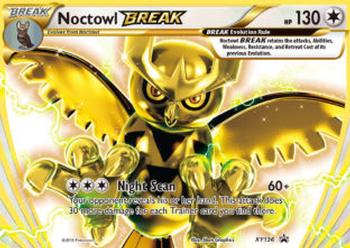 2013-17 Pokemon XY Promos #XY136 Noctowl BREAK Front