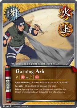 2010 Naruto Series 17: Will of Fire #WOFJ-647 Burning Ash Front