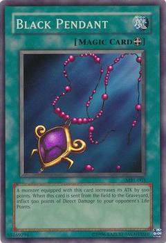 2002 Yu-Gi-Oh! Magic Ruler North American English #MRL-003 Black Pendant Front