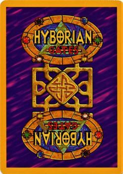 1995 Cardz Hyborian Gates #NNO Ancient Gate Back