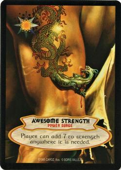 1995 Cardz Hyborian Gates #NNO Awesome Strength Front