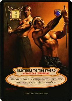 1995 Cardz Hyborian Gates #NNO Brothers to the Sword Front