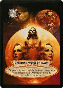 1995 Cardz Hyborian Gates #NNO Crimson Spheres of Valor Front