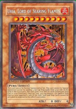 2006 Yu-Gi-Oh! Collectors Tins English Limited Edition #CT03-EN005 Uria, Lord of Searing Flames Front