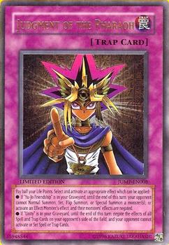 2006 Yu-Gi-Oh! Shonen Jump Limited Edition Promos #JUMP-EN008 Judgment of the Pharaoh Front