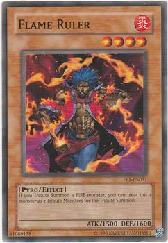 2005 Yu-Gi-Oh! Flaming Eternity #FET-EN031 Flame Ruler Front