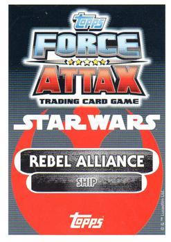 2016 Topps Force Attax Star Wars The Force Awakens #80 Home One Back