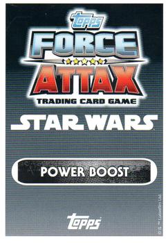 2016 Topps Force Attax Star Wars The Force Awakens #106 Han Solo Back