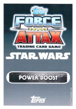2016 Topps Force Attax Star Wars The Force Awakens - Limited Edition #LE-DC Poe Dameron Back