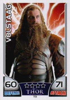 2011 Topps Hero Attax - Thor Movie #T13 Volstaag Front