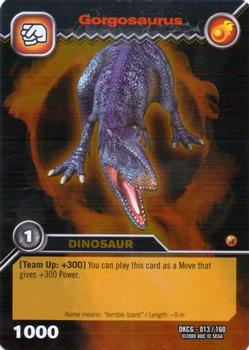 2009 Upper Deck Dinosaur King Card Game #13 Gorgosaurus Front