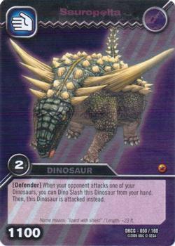 2009 Upper Deck Dinosaur King Card Game #50 Sauropelta Front