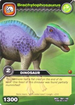 2009 Upper Deck Dinosaur King Card Game #64 Brachylophosaurus Front