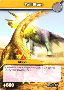 2009 Upper Deck Dinosaur King Card Game #83 Tail Slam Front