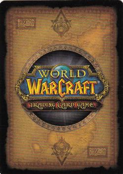 2011 Cryptozoic World of Warcraft Scarlet Monastery #19 Scarlet Sorcerer Back