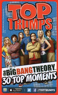 2016 Top Trumps The Big Bang Theory 30 Top Moments #NNO The Besties Painting Dilemma Back