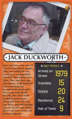 2009 Top Trumps Specials Coronation Street #NNO Jack Duckworth Front