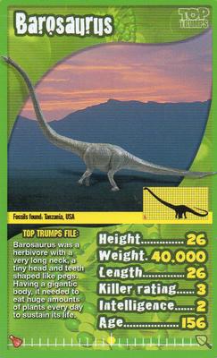 2013 Top Trumps Dinosaurs #NNO Barosaurus Front