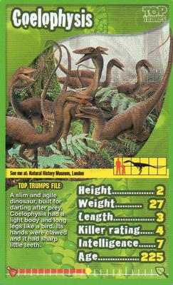 2013 Top Trumps Dinosaurs #NNO Coelophysis Front