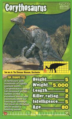 2013 Top Trumps Dinosaurs #NNO Corythosaurus Front