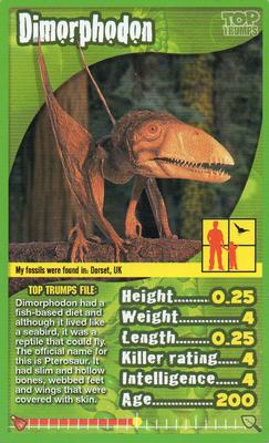 2013 Top Trumps Dinosaurs #NNO Dimorphodon Front
