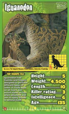 2013 Top Trumps Dinosaurs #NNO Iguanodon Front