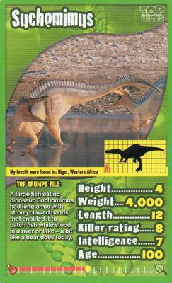 2013 Top Trumps Dinosaurs #NNO Suchomimus Front