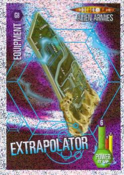 2009 Panini Doctor Who Alien Armies - Glitter Foil #G8 Extrapolator Front