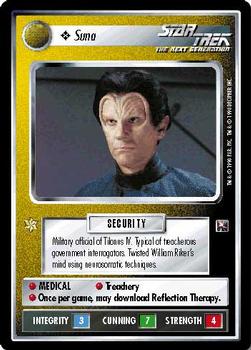 1995 Decipher Star Trek First Edition Promotional & Tournament  Cards #NNO Suna Front