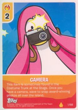 2009 Topps Club Penguin Card-Jitsu Fire #1 Camera Front