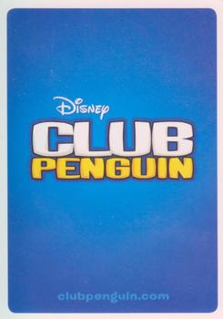 2009 Topps Club Penguin Card-Jitsu Fire #53 Ghost Sheet Back