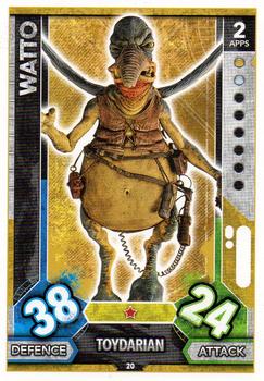 2017 Topps Star Wars Force Attax Universe #20 Watto Front