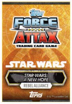 2017 Topps Star Wars Force Attax Universe #107 R2-D2 Back