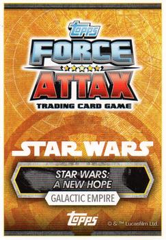 2017 Topps Star Wars Force Attax Universe #113 TIE Fighter Pilot Back