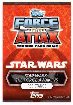 2017 Topps Star Wars Force Attax Universe #181 Rey Back