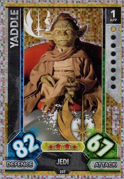 2017 Topps Star Wars Force Attax Universe #227 Yaddle Front