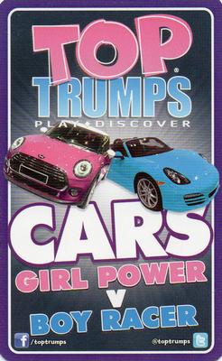 2014 Top Trumps Cars Girl Power V Boy Racer #NNO Citroen C4 Back