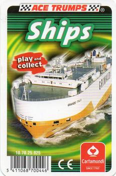 2010 Ace Trumps Ships #NNO Title Card Front