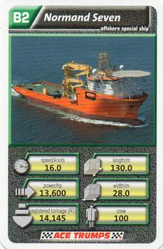 2010 Ace Trumps Ships #B2 Normand Seven Front