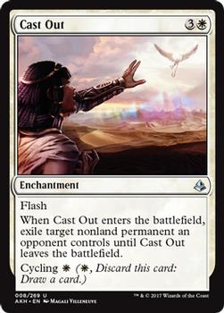 2017 Magic the Gathering Amonkhet #8 Cast Out Front
