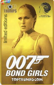 2013 Top Trumps Limited Editions 007 Bond Girls #NNO Corrine Dufour Back