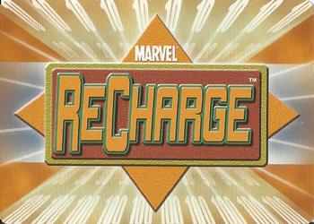 2001 Marvel Recharge CCG - Inaugural Edition #6 War Machine Back